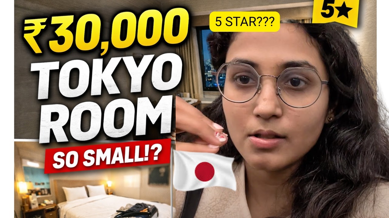 ₹30,000 5-Star Hotel in Tokyo 🇯🇵 | Why Are Japan Rooms So Small?