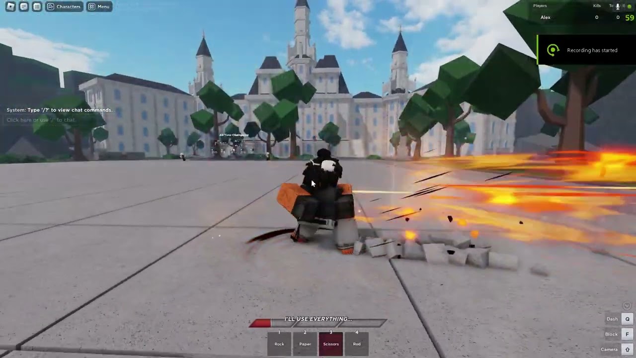Gon showcase in ultimate battlegrounds