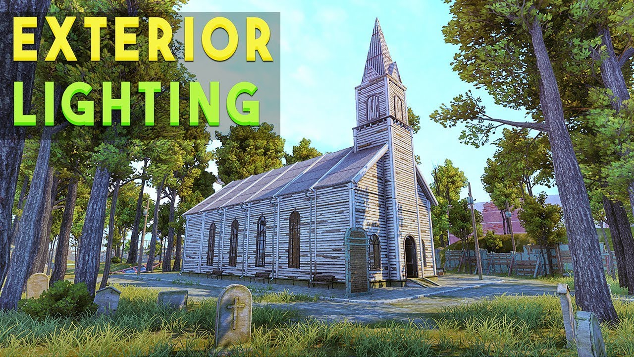 EXTERIOR LIGHTING and POST PROCESSING In Unity