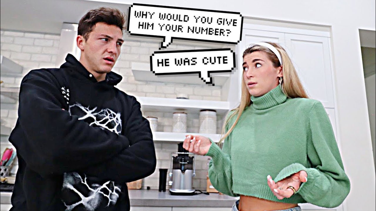 Another Guy Gave Me His Number Prank On Husband