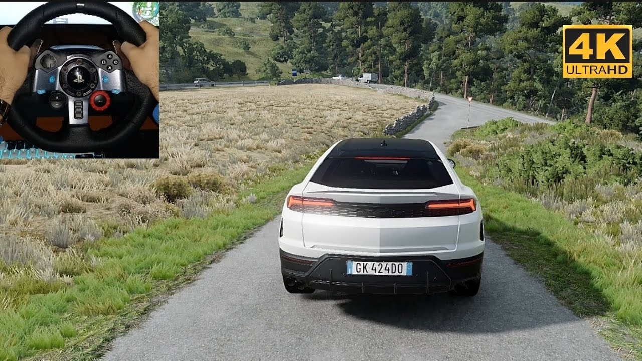 Lamborghini Urus SE POV 4K | Logitech G29 Realistic Driving | BeamNG.drive