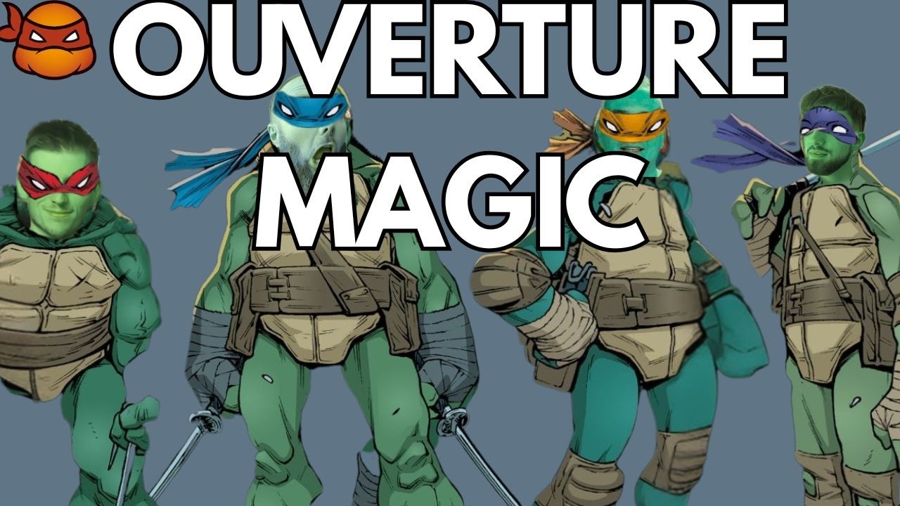 Opening MAGIC Tortue Ninja… Une Carte Mythique ?!