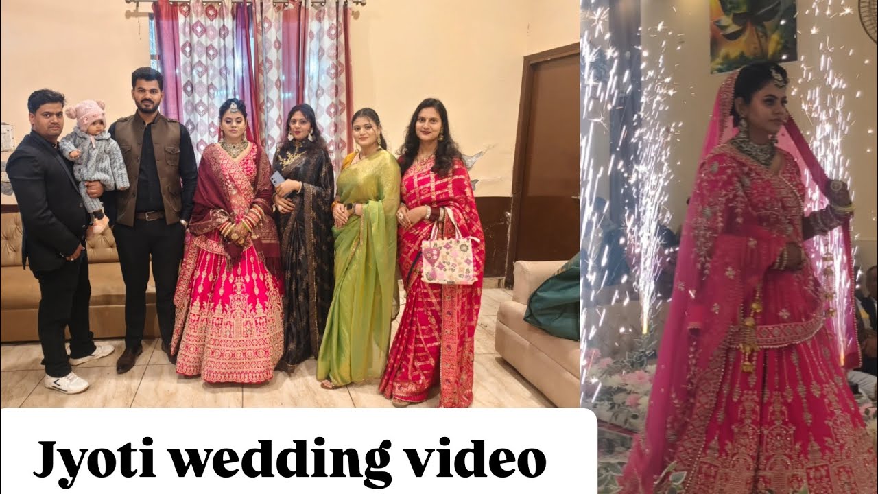 Jyoti wedding video 💗 wow itni pyari bridal entry ♥️ #weddingday #wedding  #hyped 