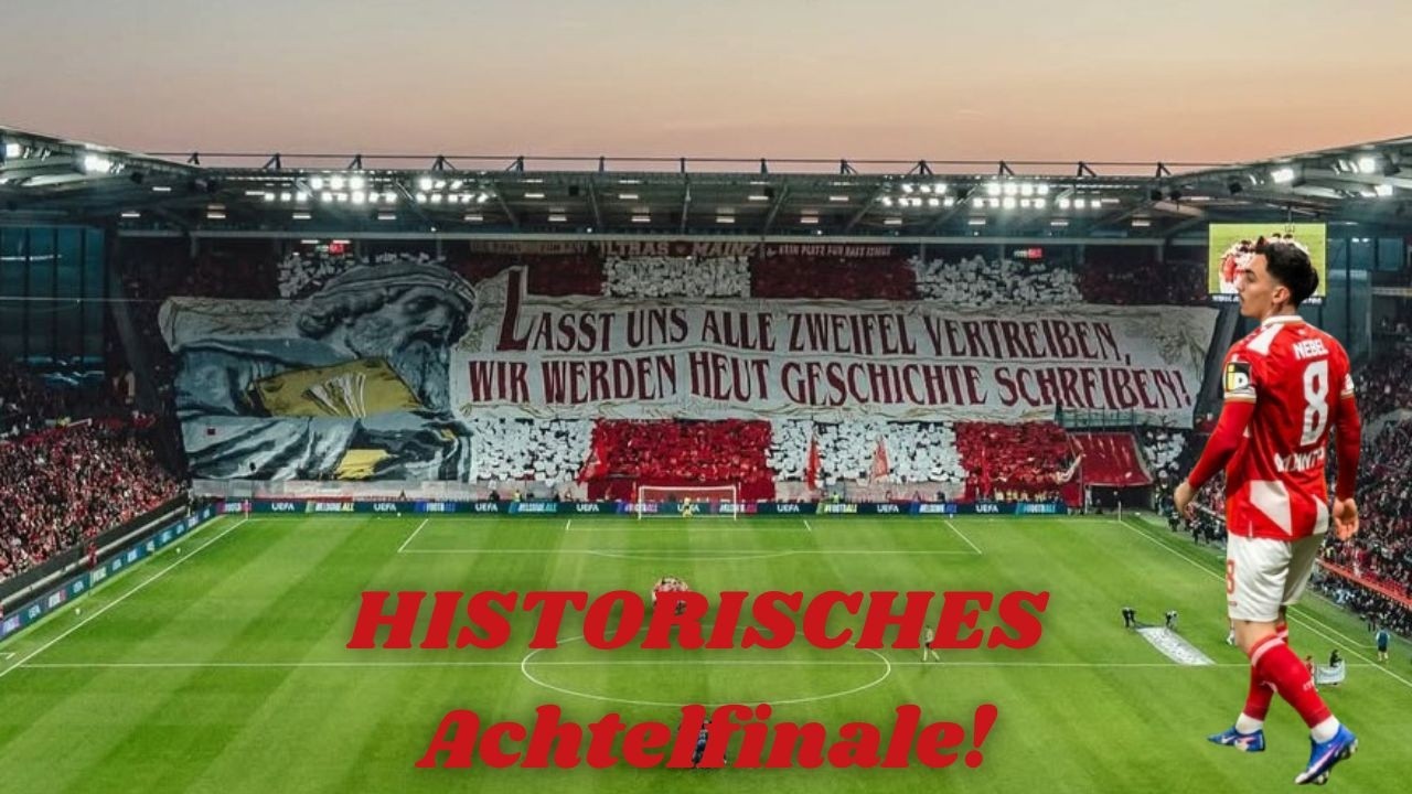 HISTORISCHES Achtelfinale! Mainz 05 &ndash; Sigma Olm&uuml;tz Stadionvlog | UEFA Conference league