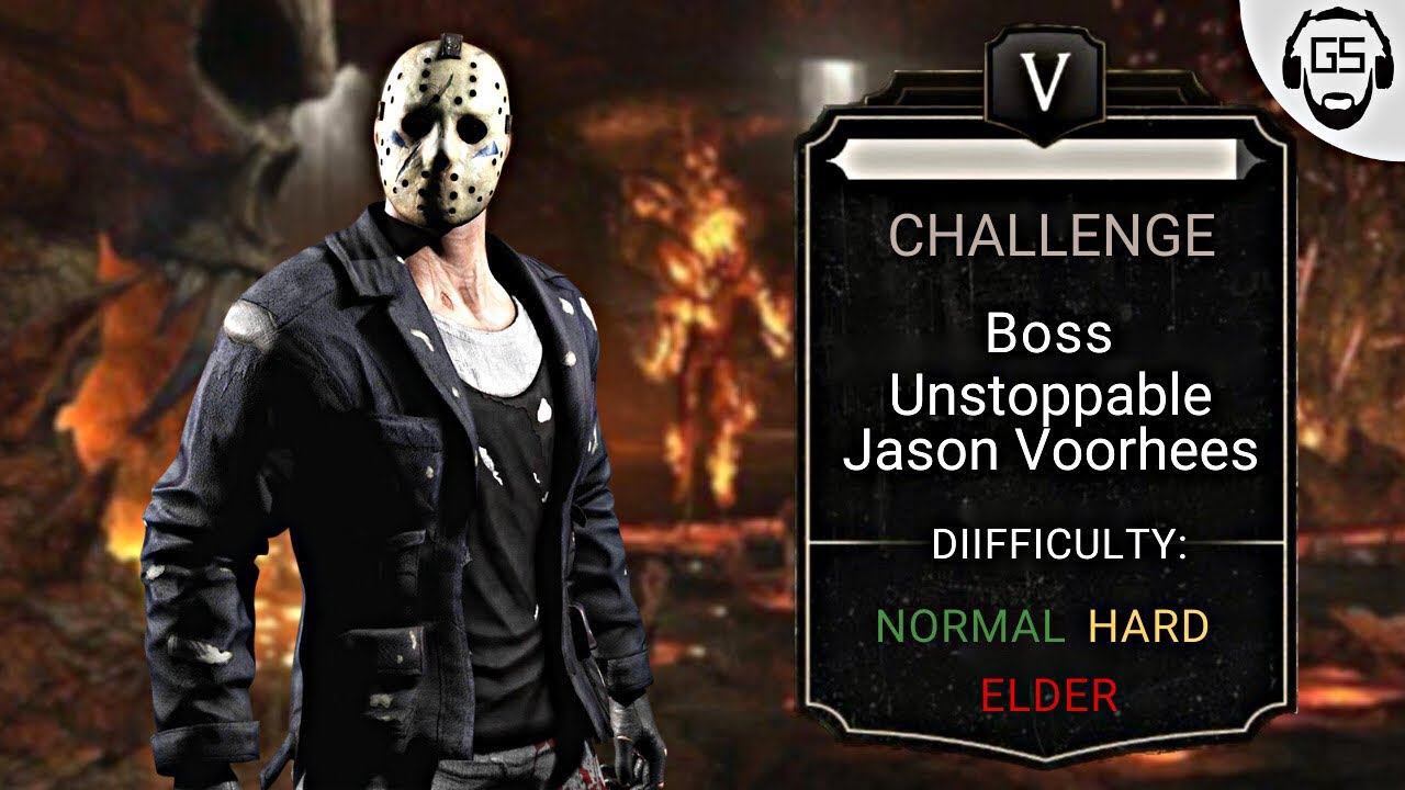 Challenge Boss Unstoppable Jason Voorhees on all difficulty levels | MK Mobile