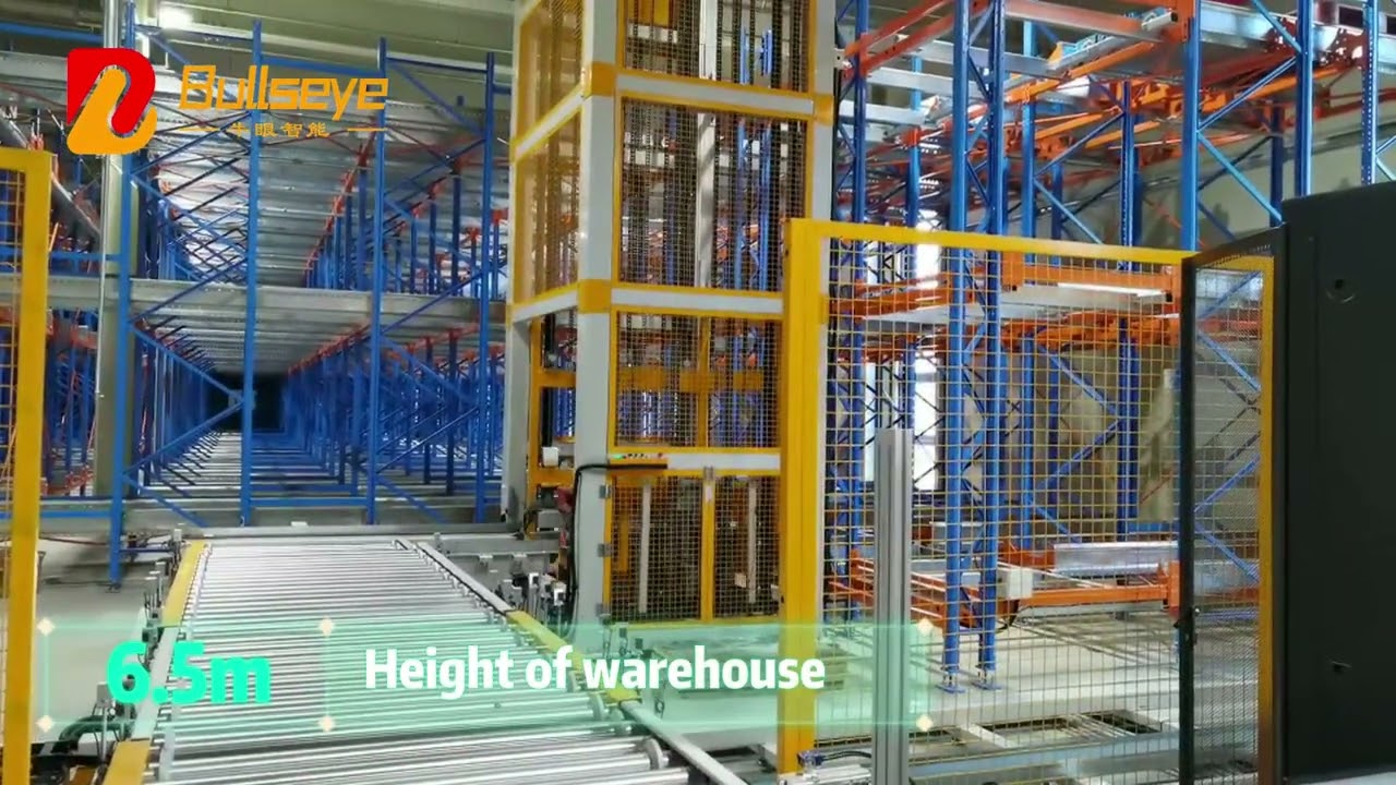 Bullseye four-way shuttle - Food industry case