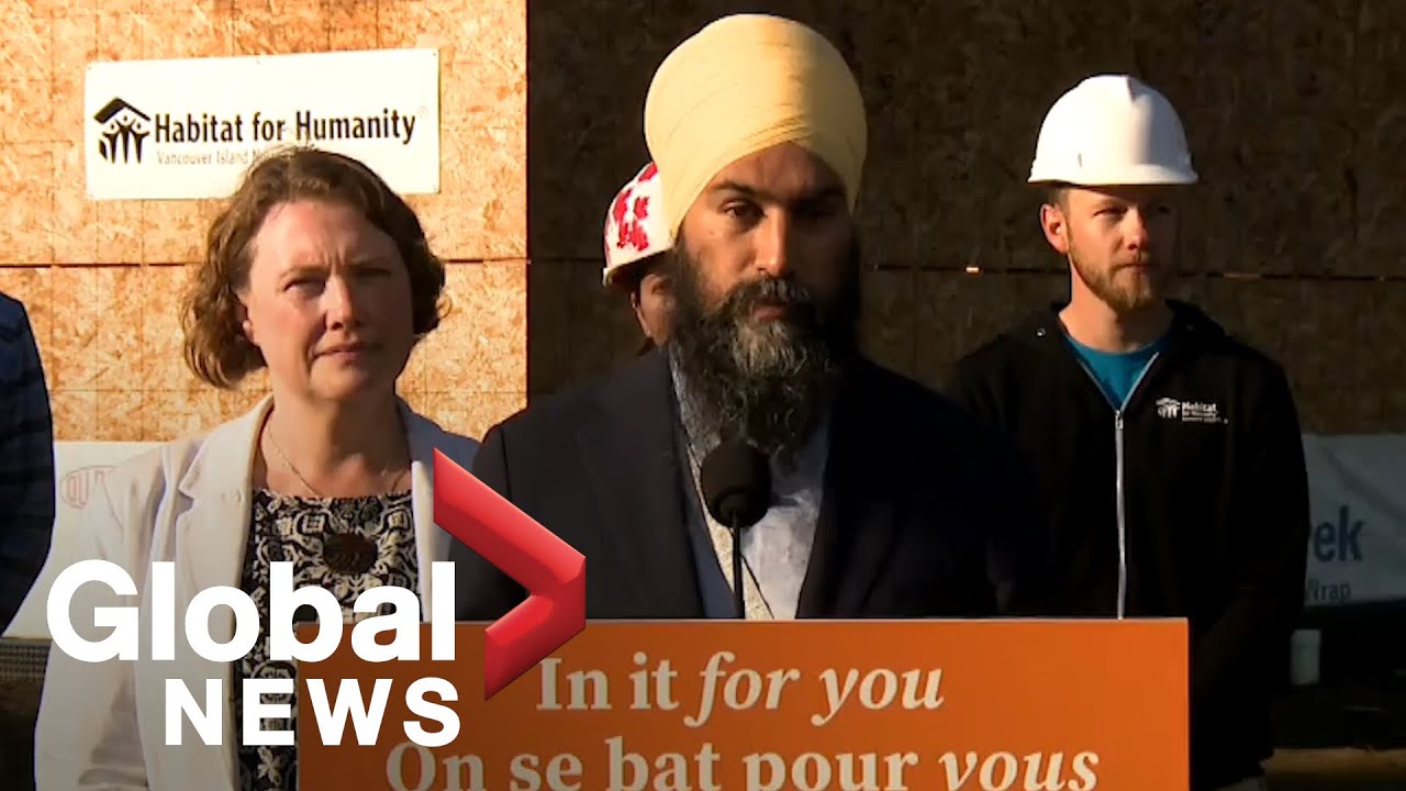 Canada Election: NDP Leader Jagmeet Singh makes housing announcement in B.C.