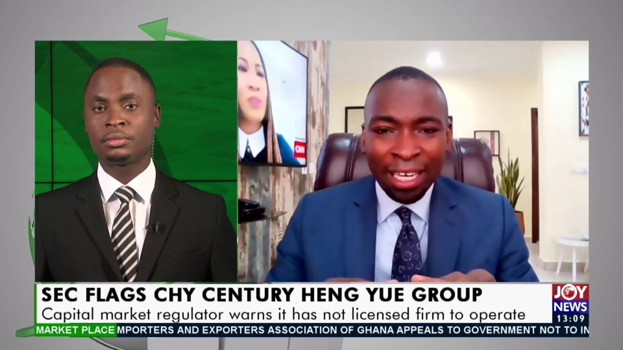 SEC Flags CHY Century Heng Yue Group - The Market Place on JoyNews (11-1-20)