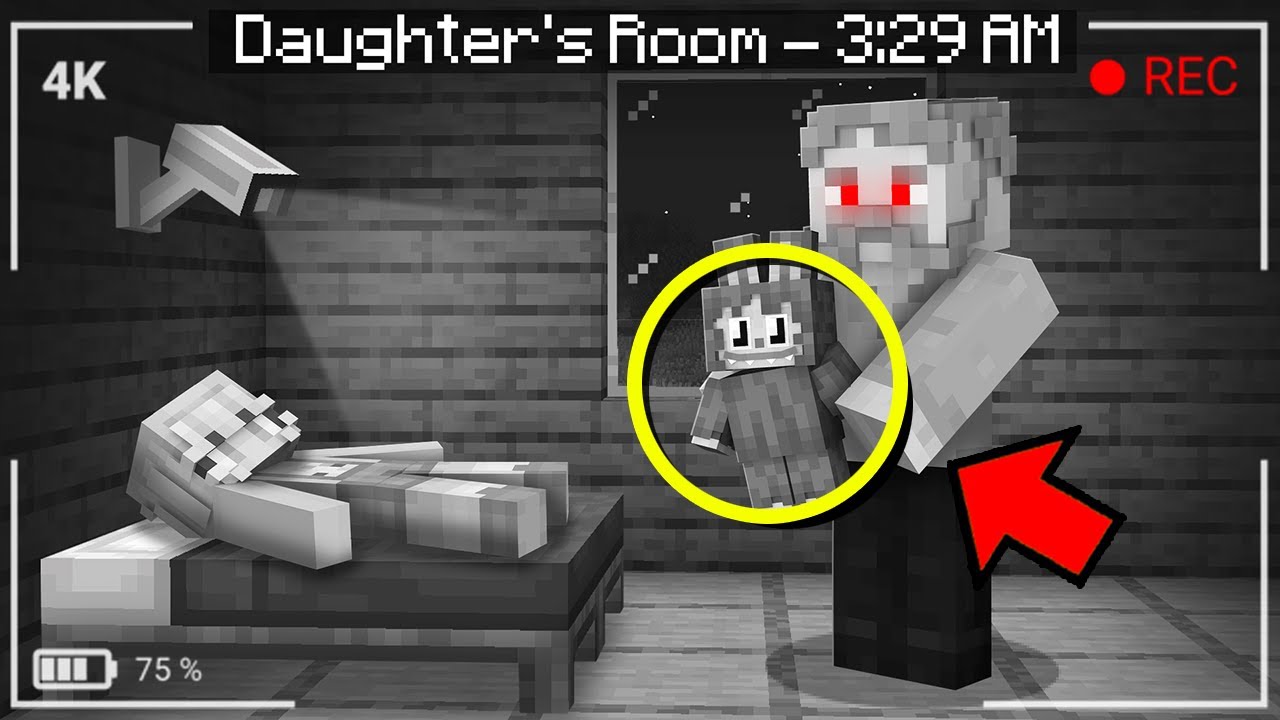 There is Something Wrong with Her Dad in Minecraft.. (LABUBU)