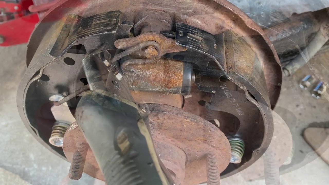 G Body Rear Drum Brakes