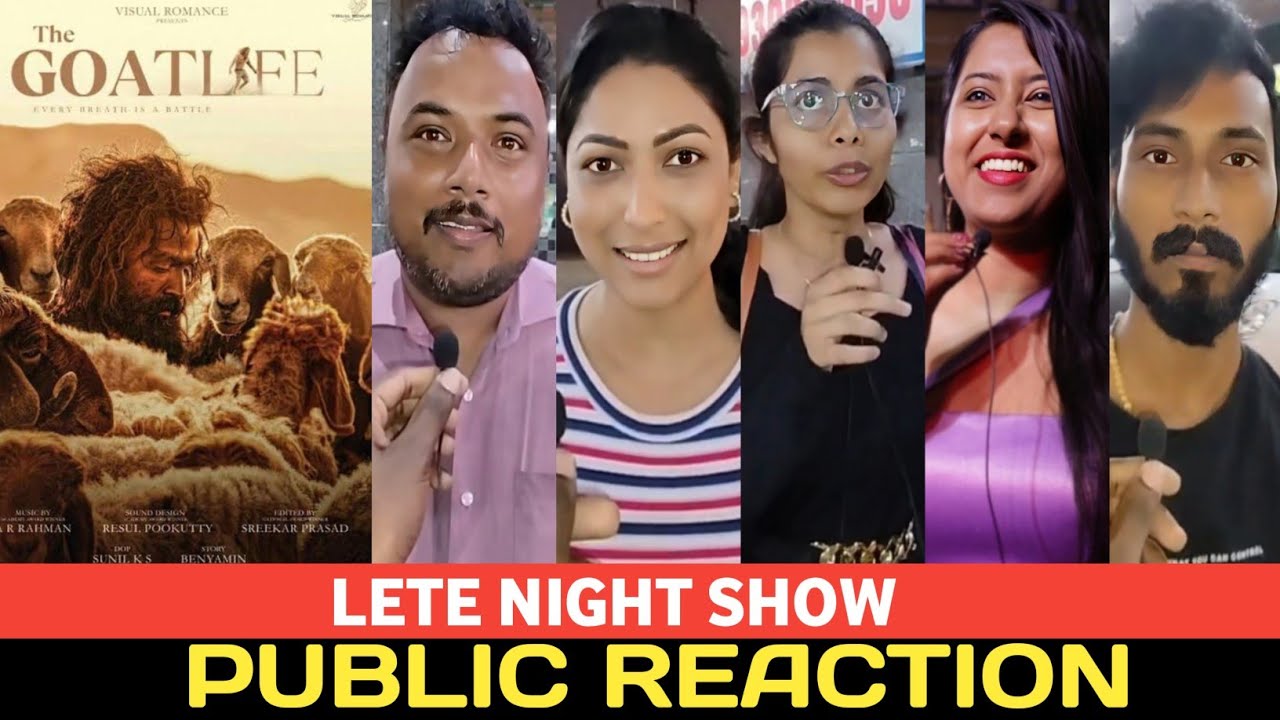 The Goat Life Movie, Night Show, Public Reaction, The Goat Life Movie Public Review, Night Show,