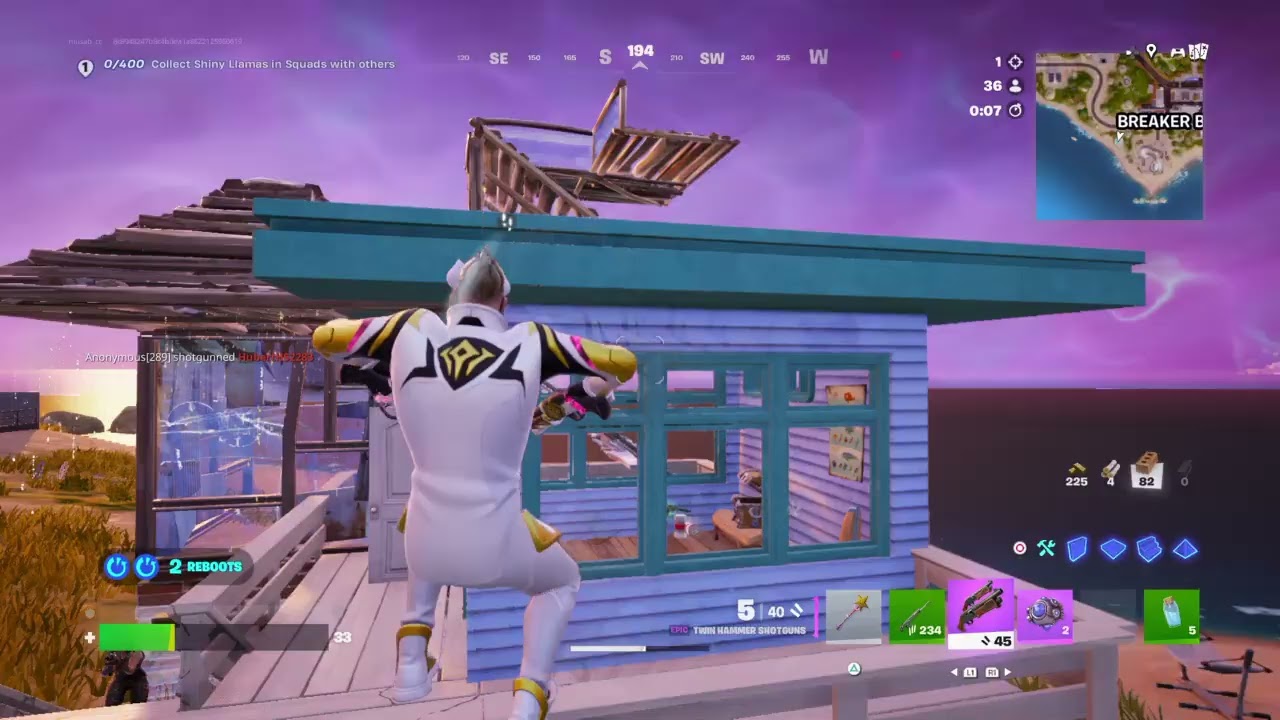 I COULDN'T ESCAPE THIS PLAYER IN FORTNITE