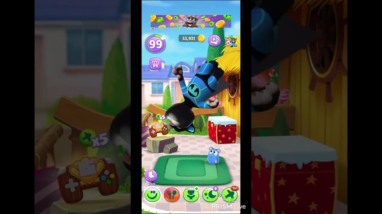 Talking Tom Fans Live Now #shortsfeed #fanlive #talkingtomlive #viral