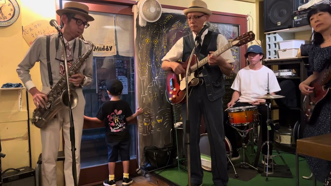 【Harlem Nocturne 】#rehearsal  #jazz #saxophone #guitar #drums 