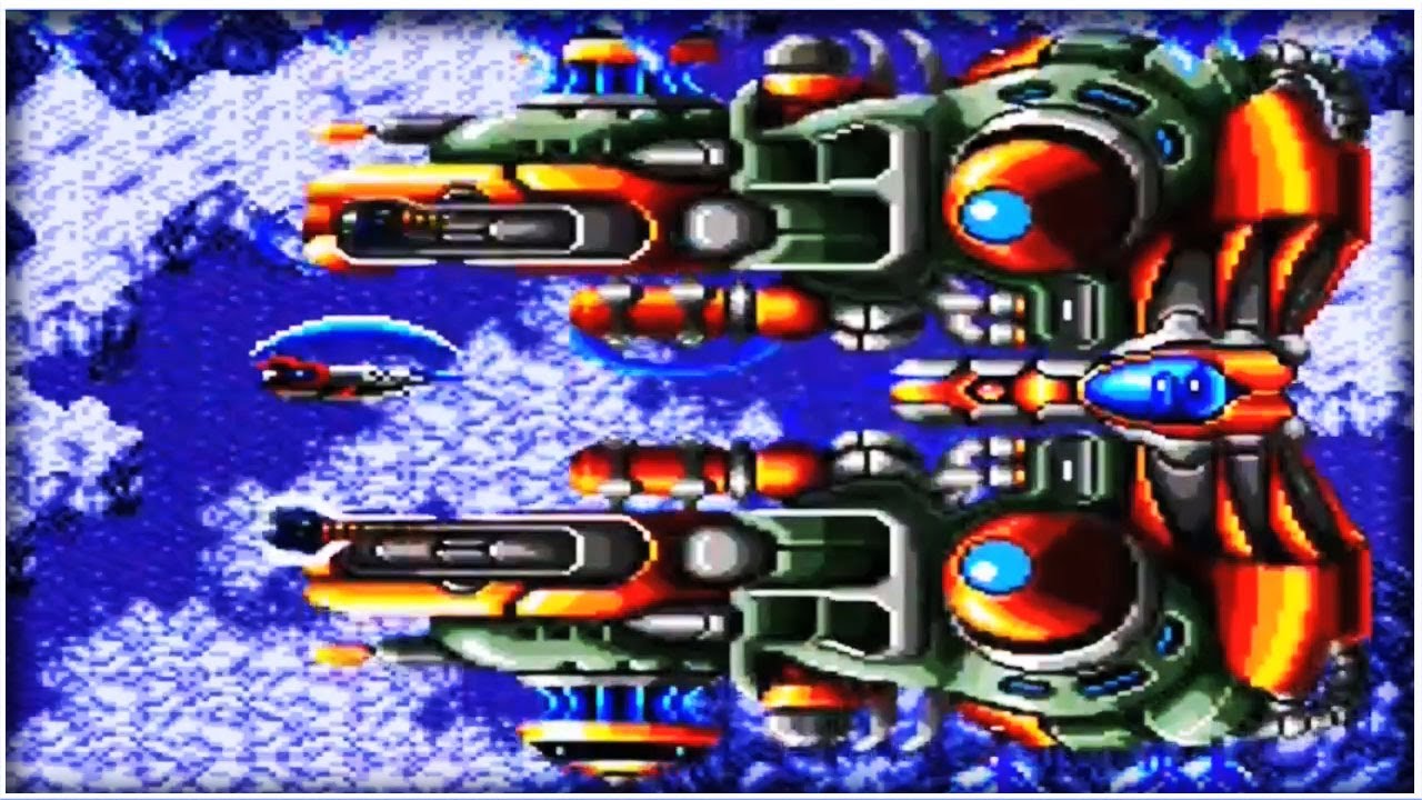 Thunder Force III - All Bosses (Sega Genesis/Mega-Drive)
