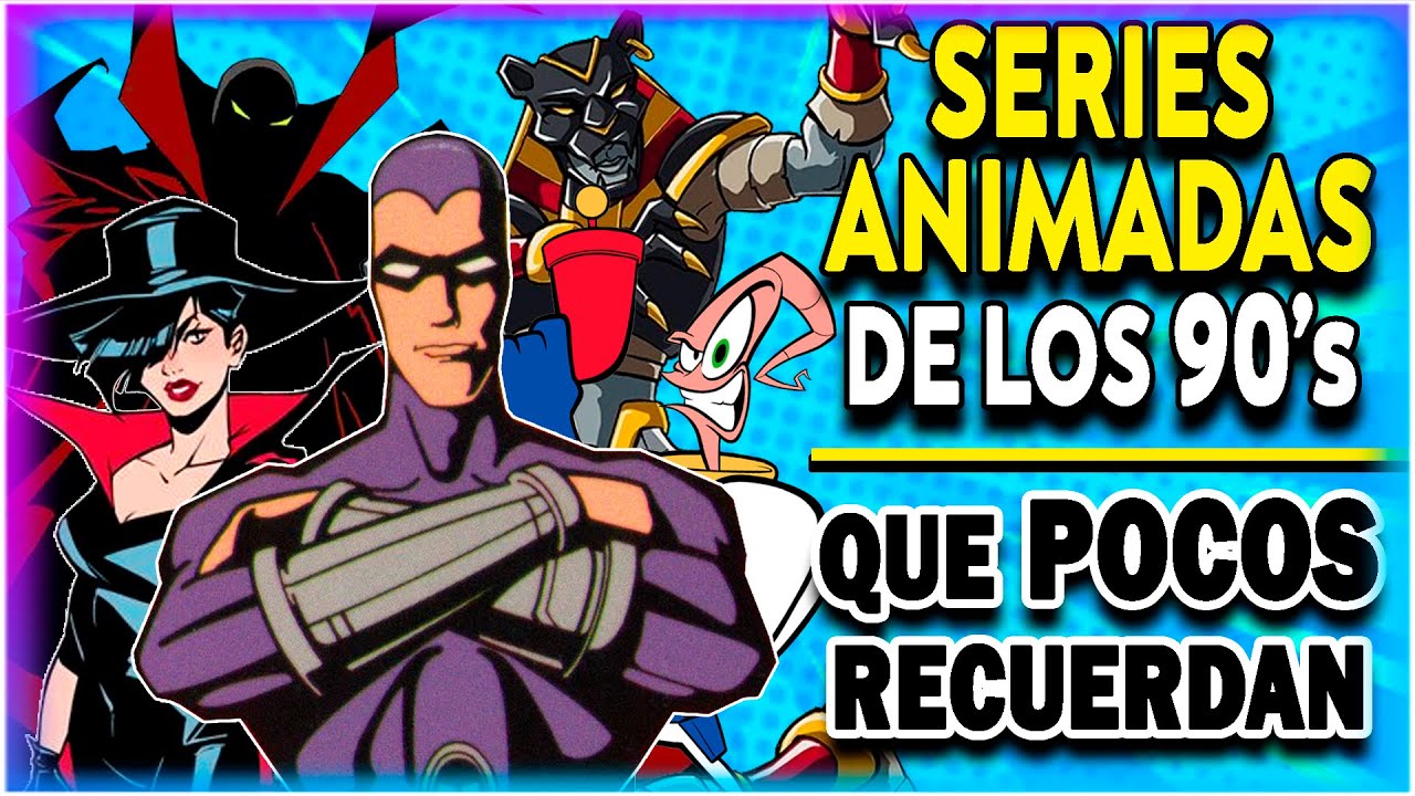 10 SERIES ANIMADAS DE LOS 90 QUE FUERON OLVIDADAS