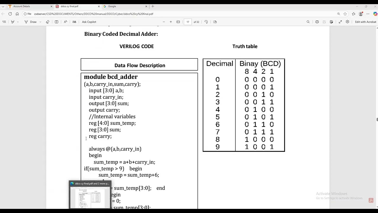 DDCO Lab Exercise 5 1