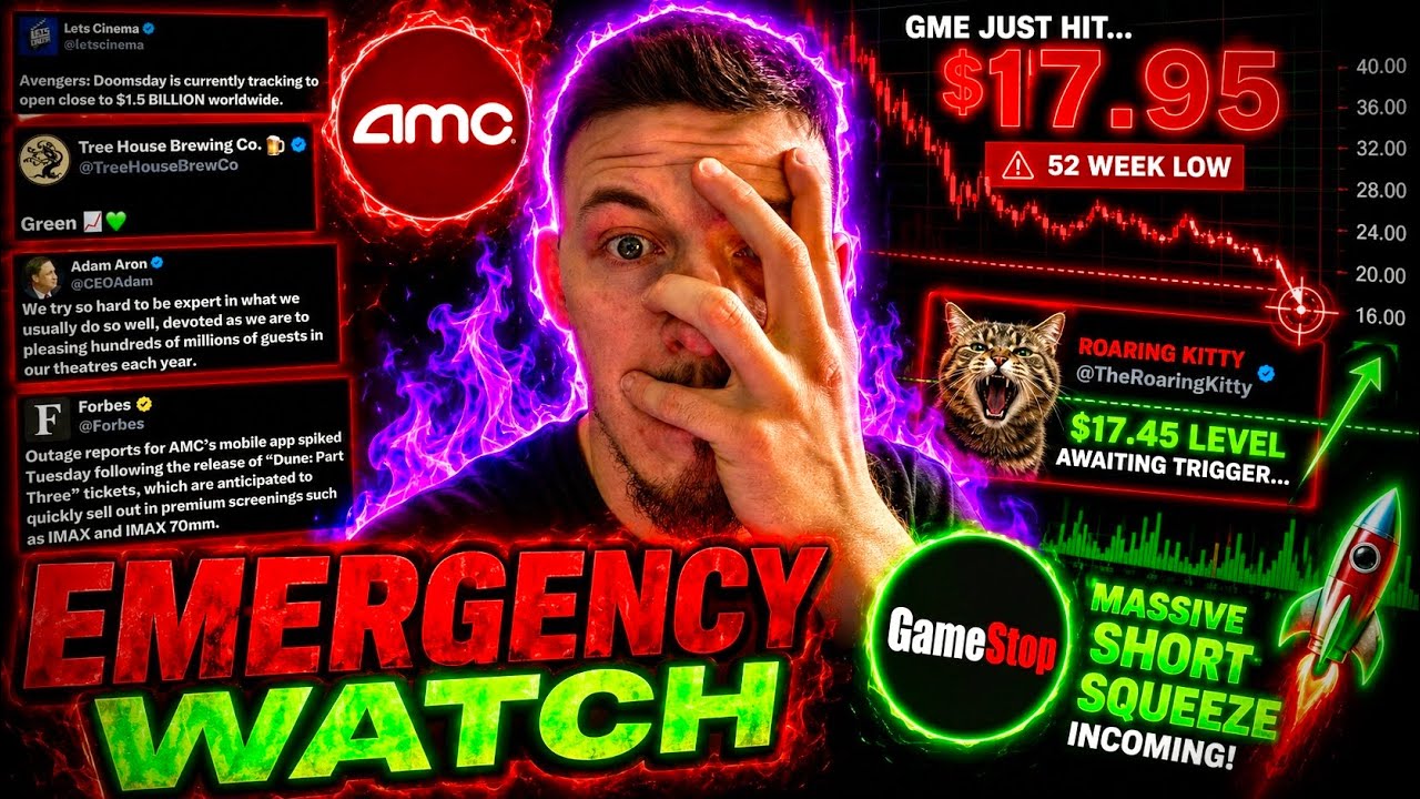 🚨AMC GAMESTOP STOCK HODLING IS ABOUT TO END!!!!!!!