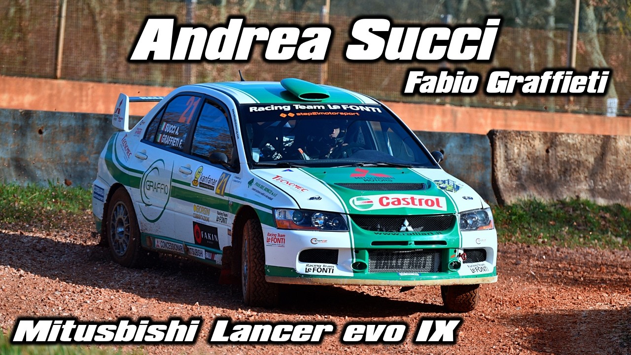 Andrea Succi / Fabio Graffieti - 8. Rally Show Due Castelli 2026 - Mitusbishi Lancer evo IX