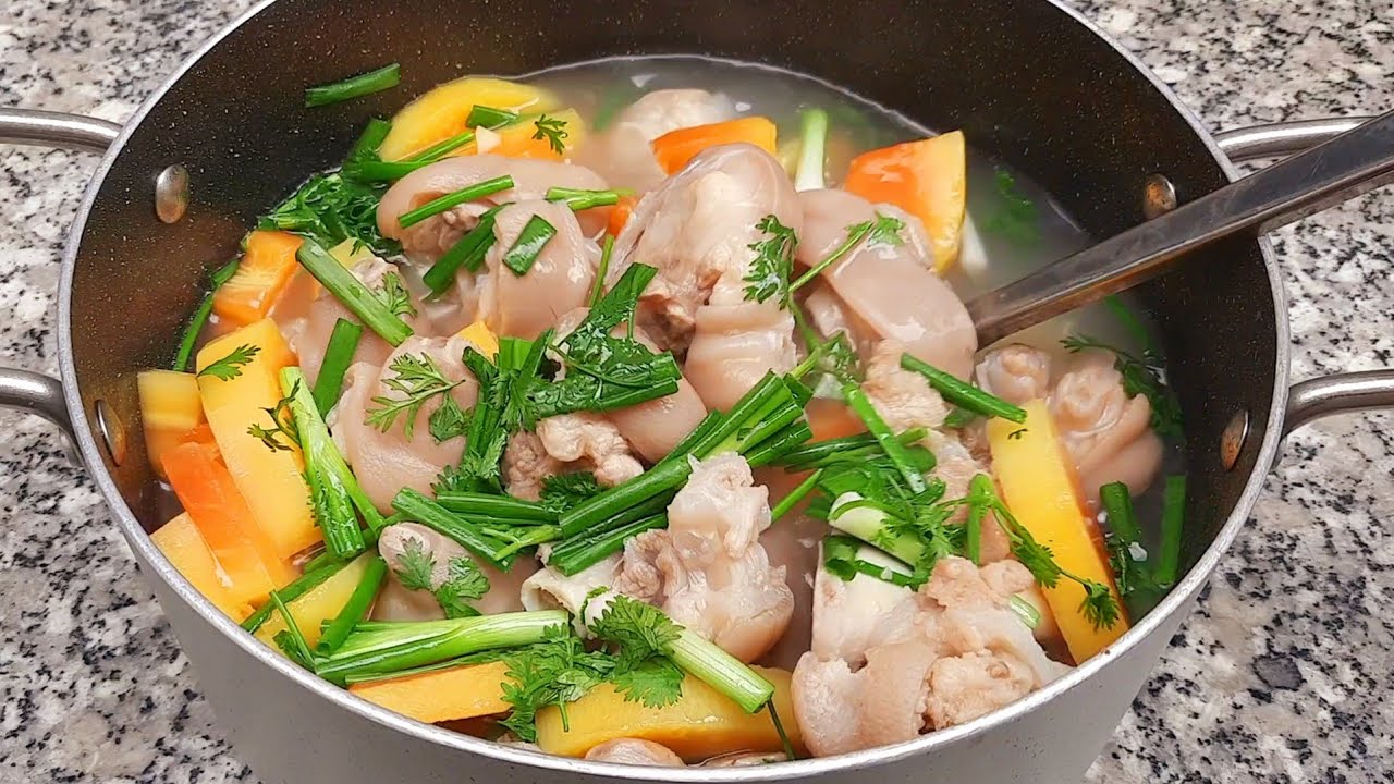 Chân Giò Heo Nấu Với Loại Quả Này Ngon Gấp 100 Lần, Ai Ăn Cũng Khen Sao  Ngon Quá Vậy | phùng bắc tv