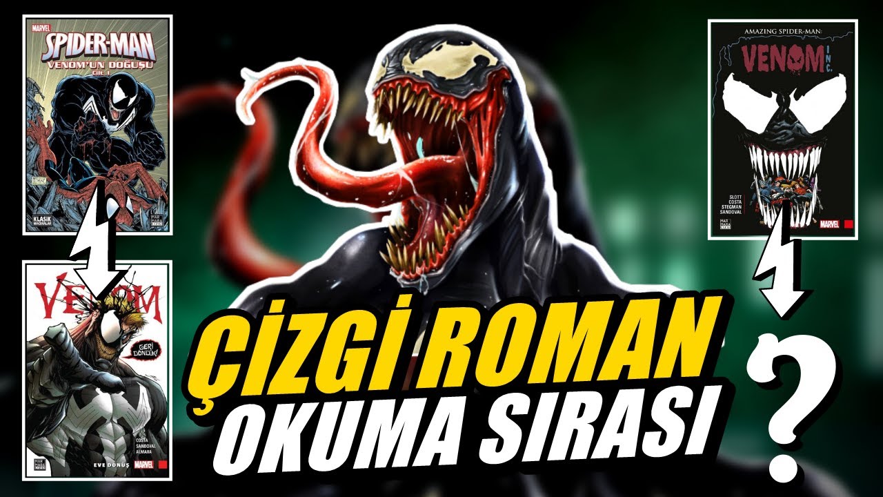 VENOM Türkçe Çizgi Roman Okuma Sırası
