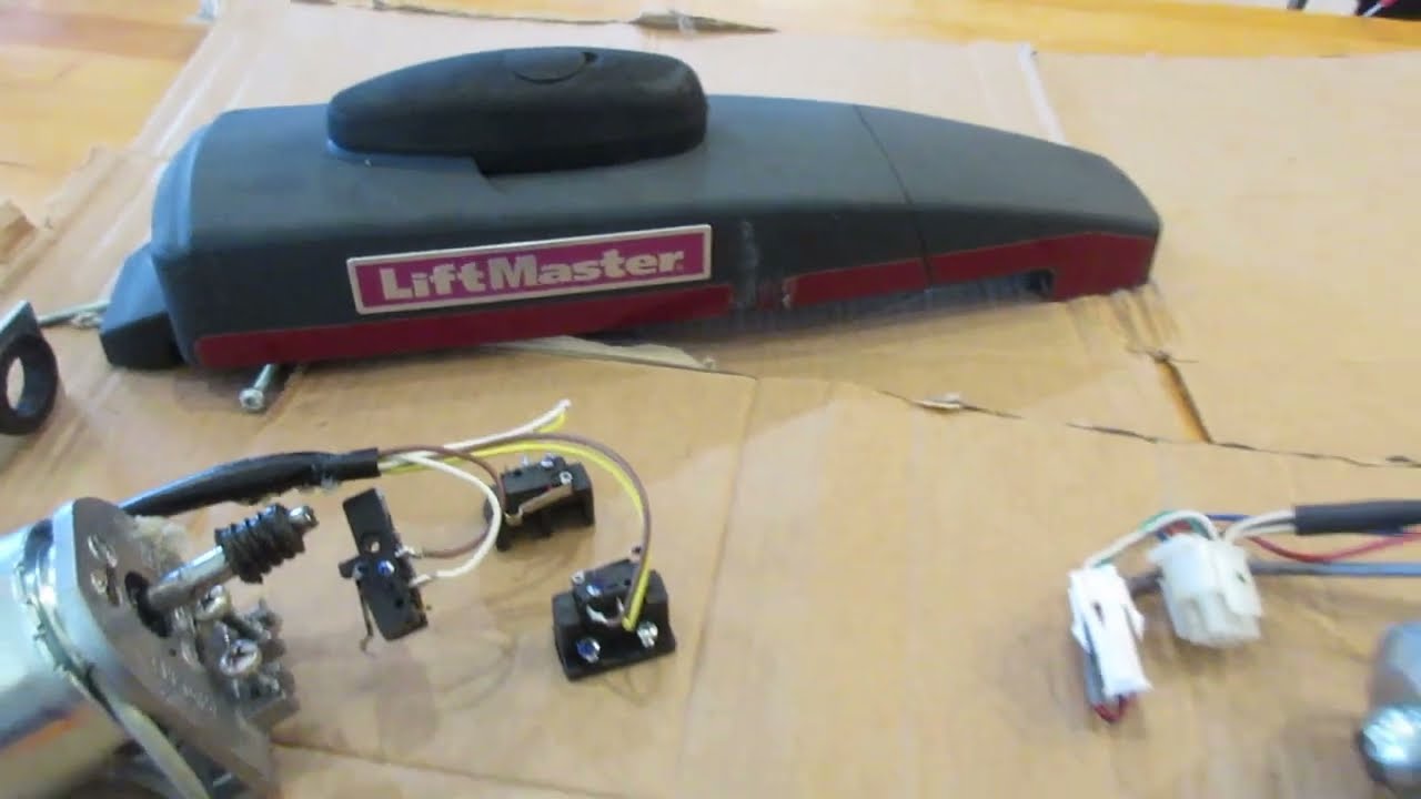 Капитальный ремонт открывателя ворот Liftmaster