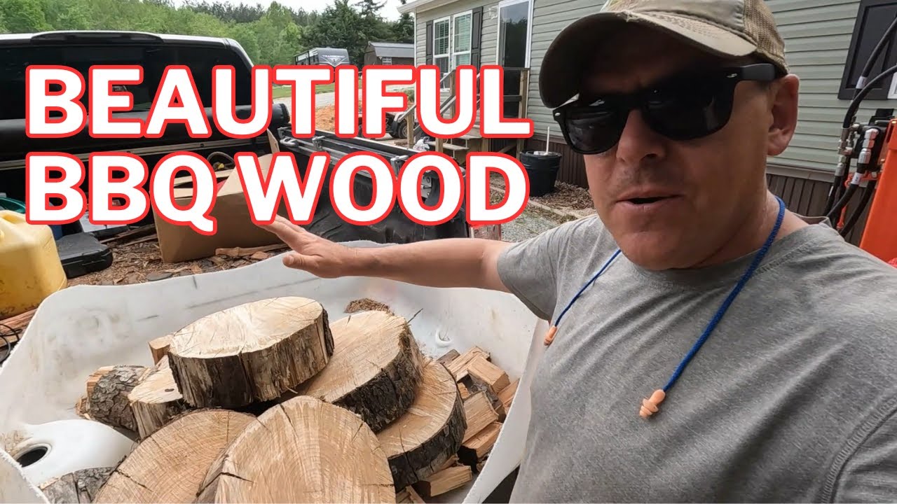 Making Beautiful Cherry & Hickory BBQ Wood Chunks