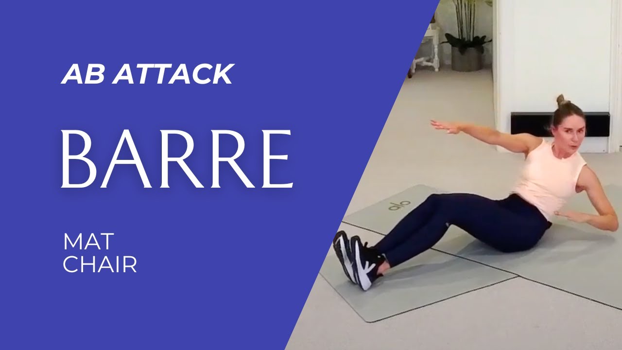 Ab Attack! || Barre with Chrissy || 30min