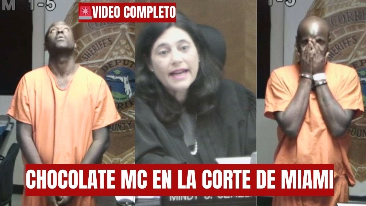🚨VIDEO COMPLETO: El CARA a CARA de la Jueza Mindy Glazer y el Reguetonero Cubano CHOCOLATE MC