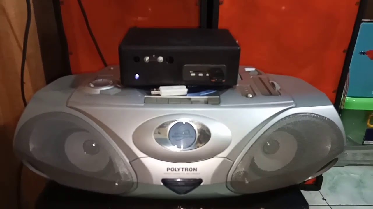 RADIO TAPE COMPO CAPSUL POLYTRON BUAT ANGKAT SPEAKER 12
