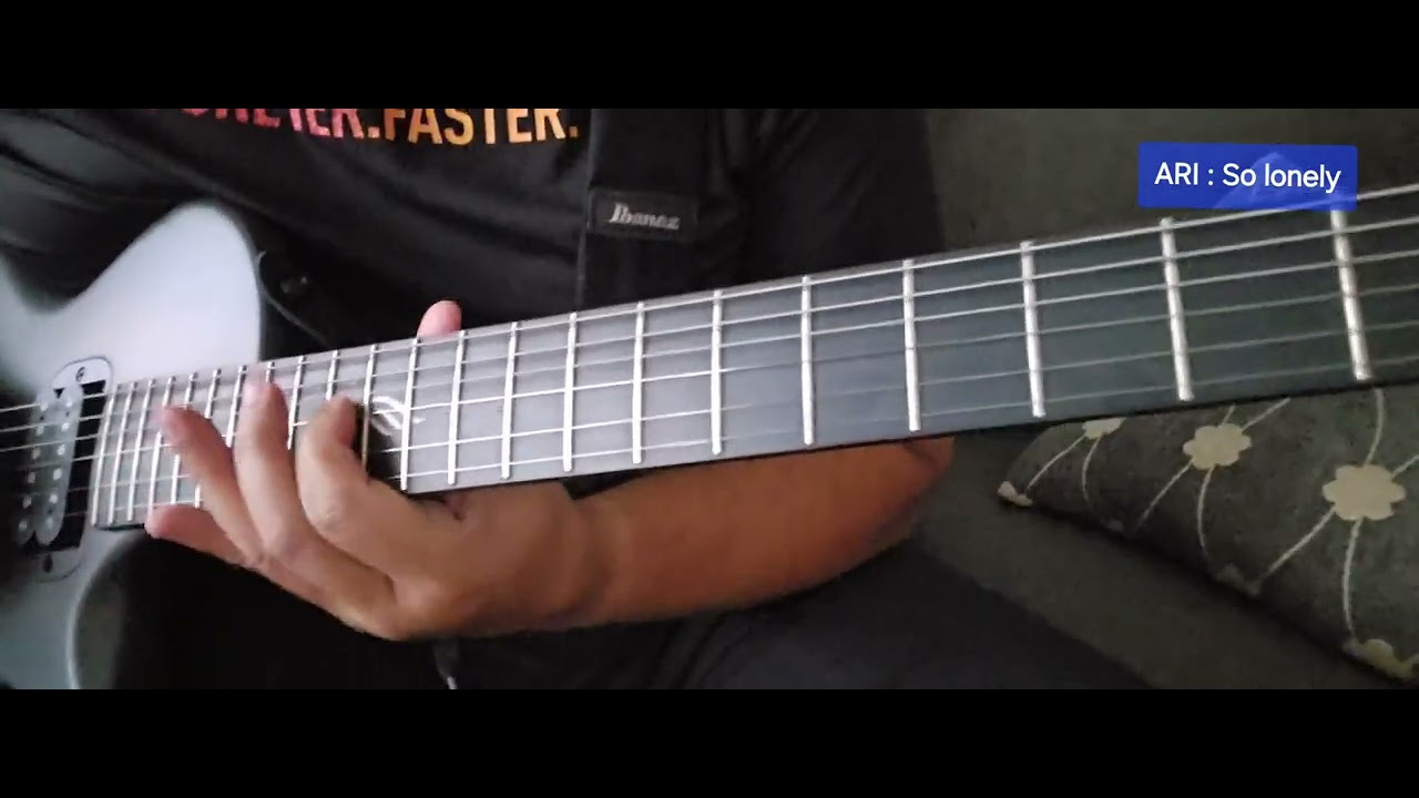 LOUDNESS - So lonely (cover by ARI) How to play? Cara main gitar