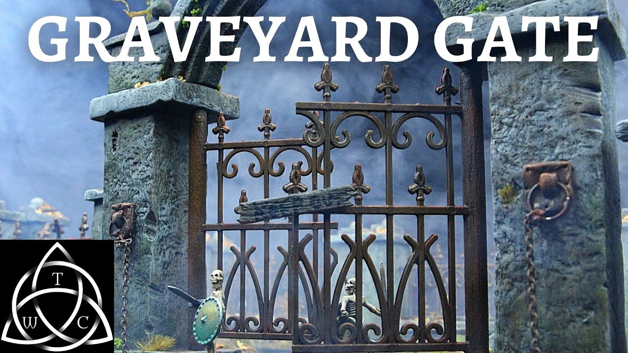 Modular Graveyard Gate for Dungeons and Dragons