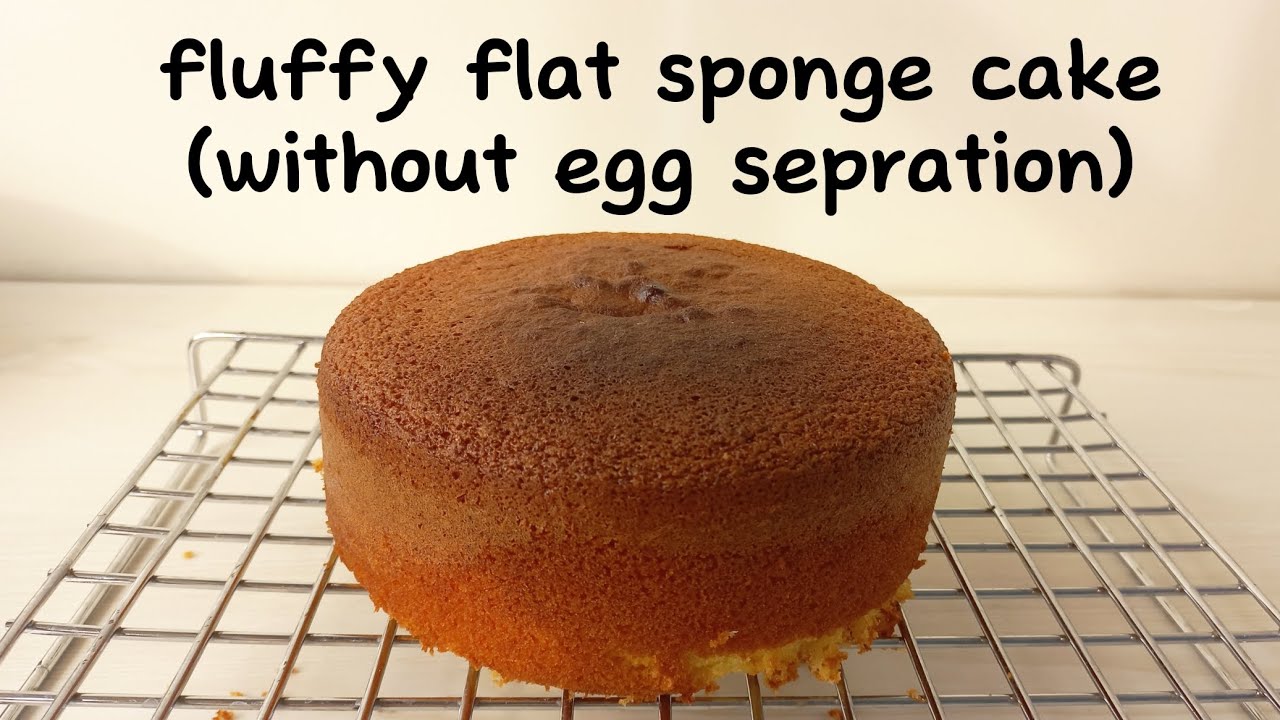 Ultimate Fluffy Vanilla Sponge Cake (Perfectly Flat Top!)