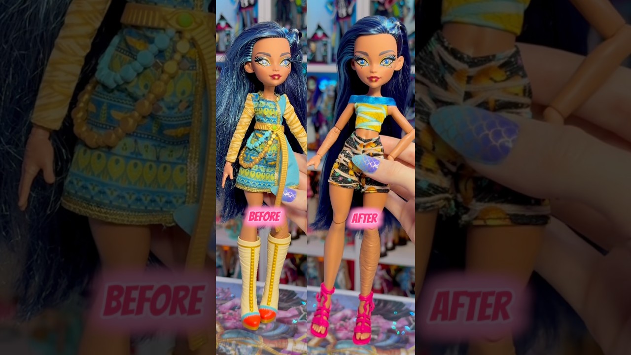 Monster High G3 Signature Doll Restoration! Can I fix this doll?👀 #monsterhigh #dollrestoration