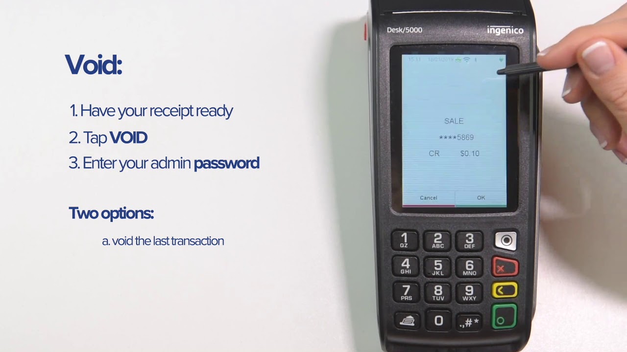 The Basic Functions On Your Desk/Move 5000 Terminal (Canada)