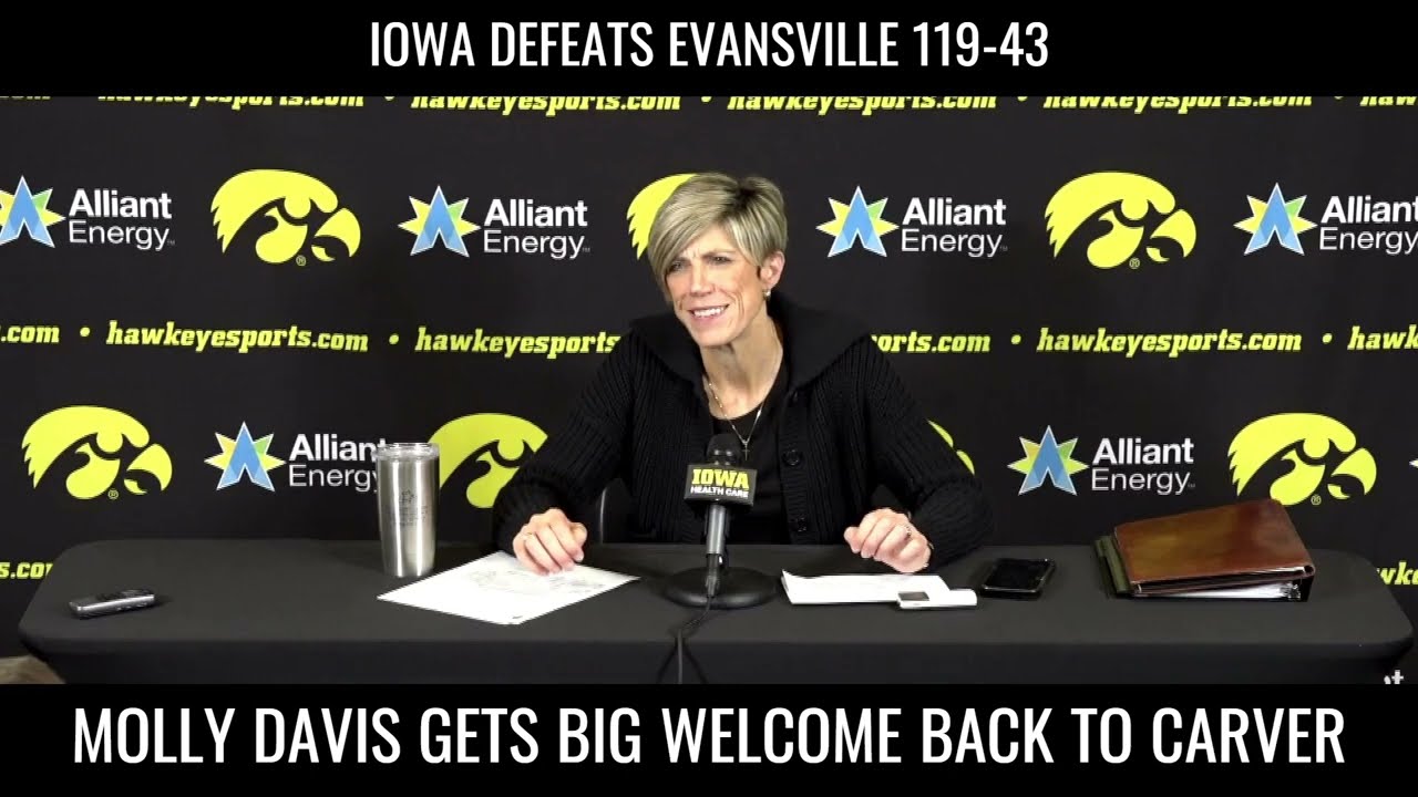 Iowa Hawkeye Coach On Molly Davis Coming Back To Iowa