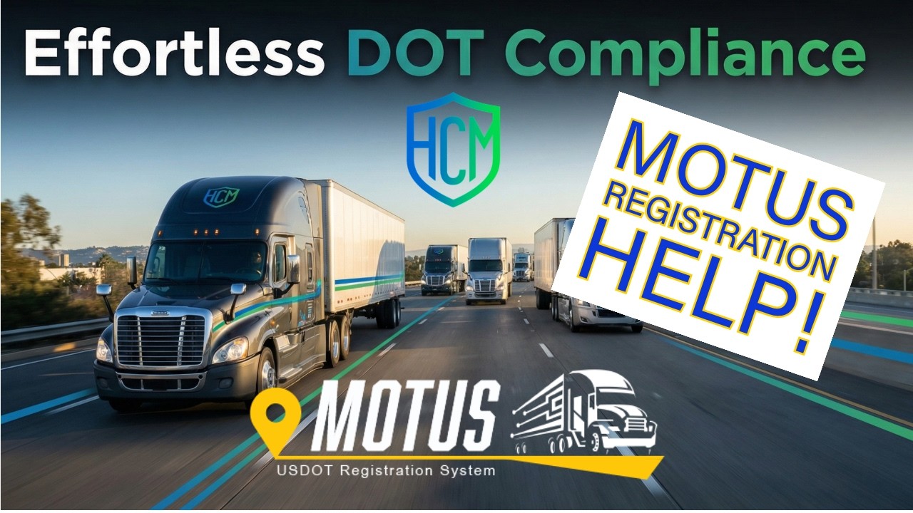 FMCSA MOTUS Explained: Identity Verification, Registration & Service Provider Selection #trucking