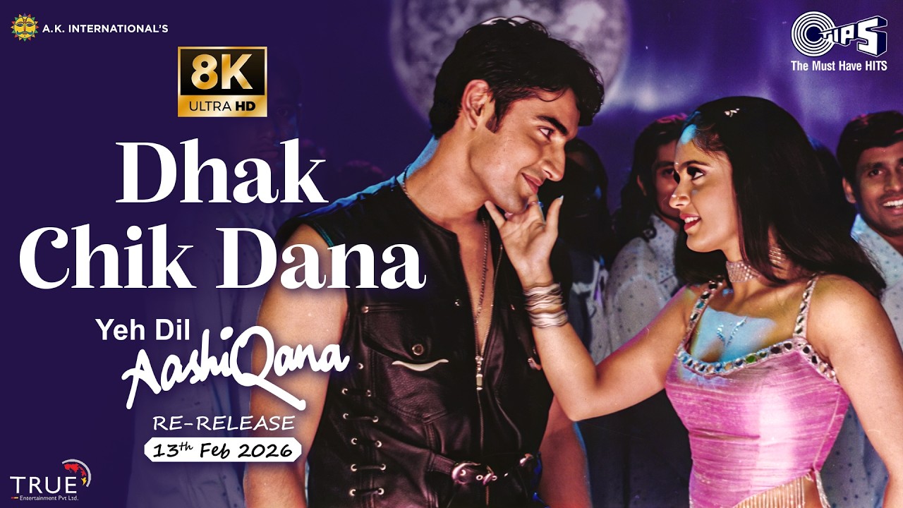 Dhak Chik Dana - 8K | Yeh Dil Aashiqana | Karan Nath, Jividha | Kumar Sanu, Anuradha Paudwal