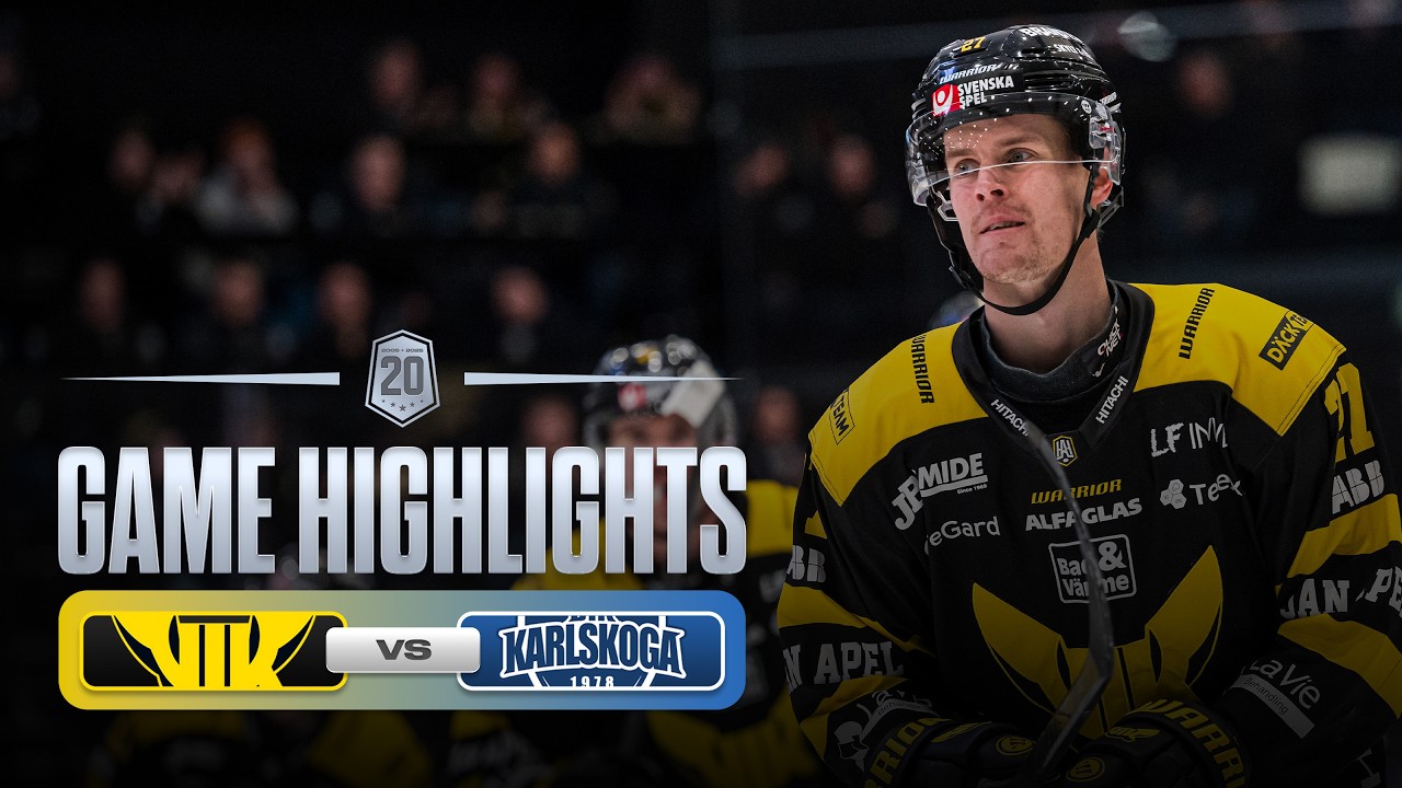 Västerås vs. BIK Karlskoga | Highlights 4/2