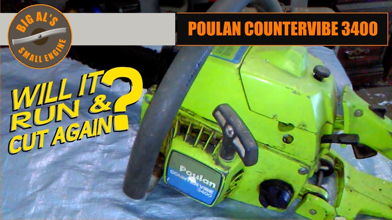 1979 POULAN COUTER-VIBE 3400  | WILL IT RUN AGAIN?