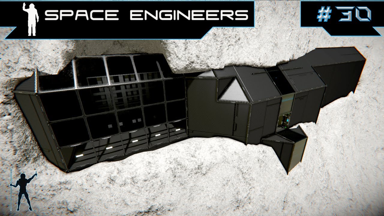 Almost Finishing The Current Moon Base! - Space Engineers LP - E30