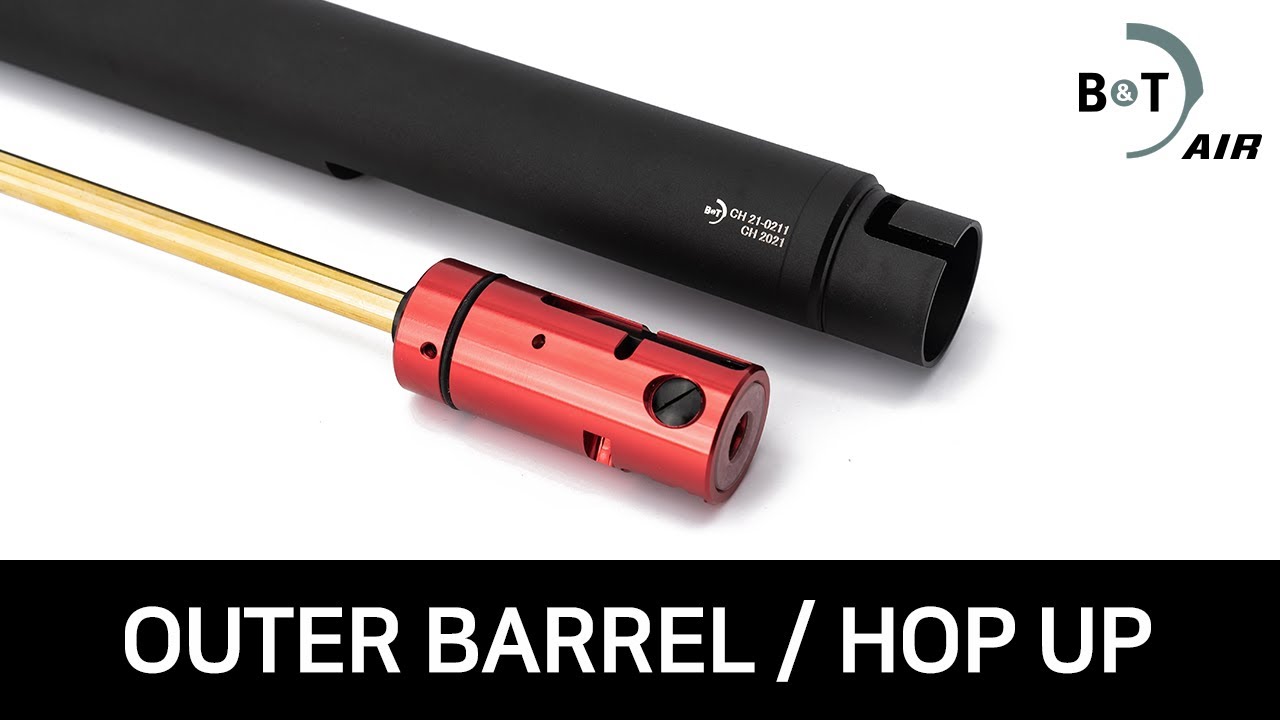 B&T AIR SPR300PRO SETUP GUIDE 1 - OUTERBARREL/HOPUP CHAMBER