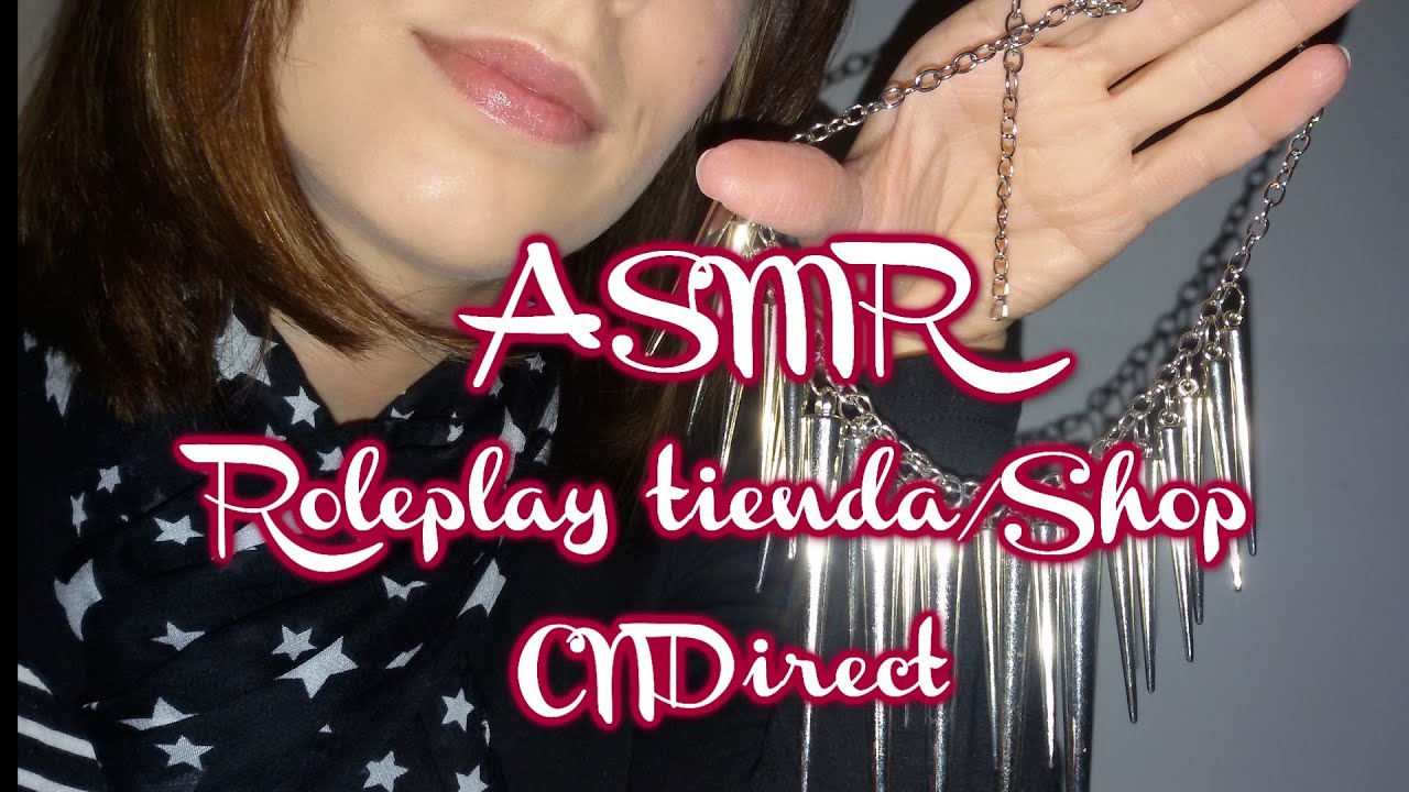 ASMR español Roleplay tienda/shop/CNDirect/show and tell