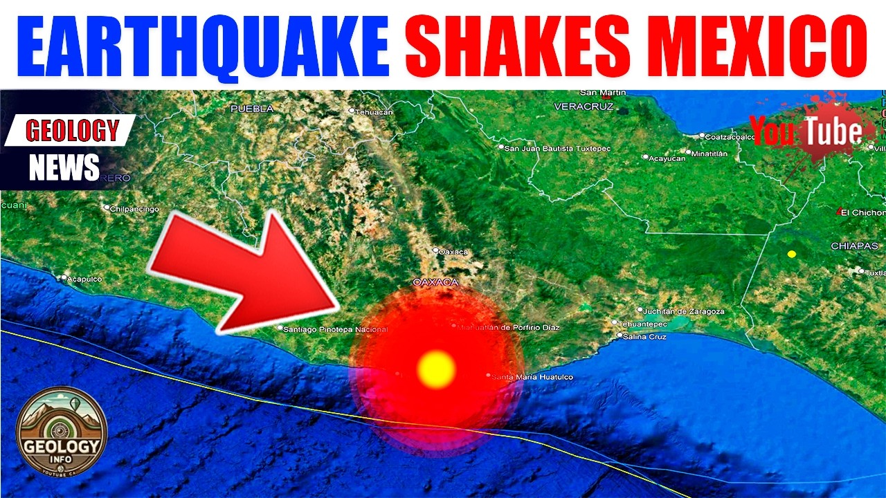 Two earthquakes shake Mexico and Chile on the same day.