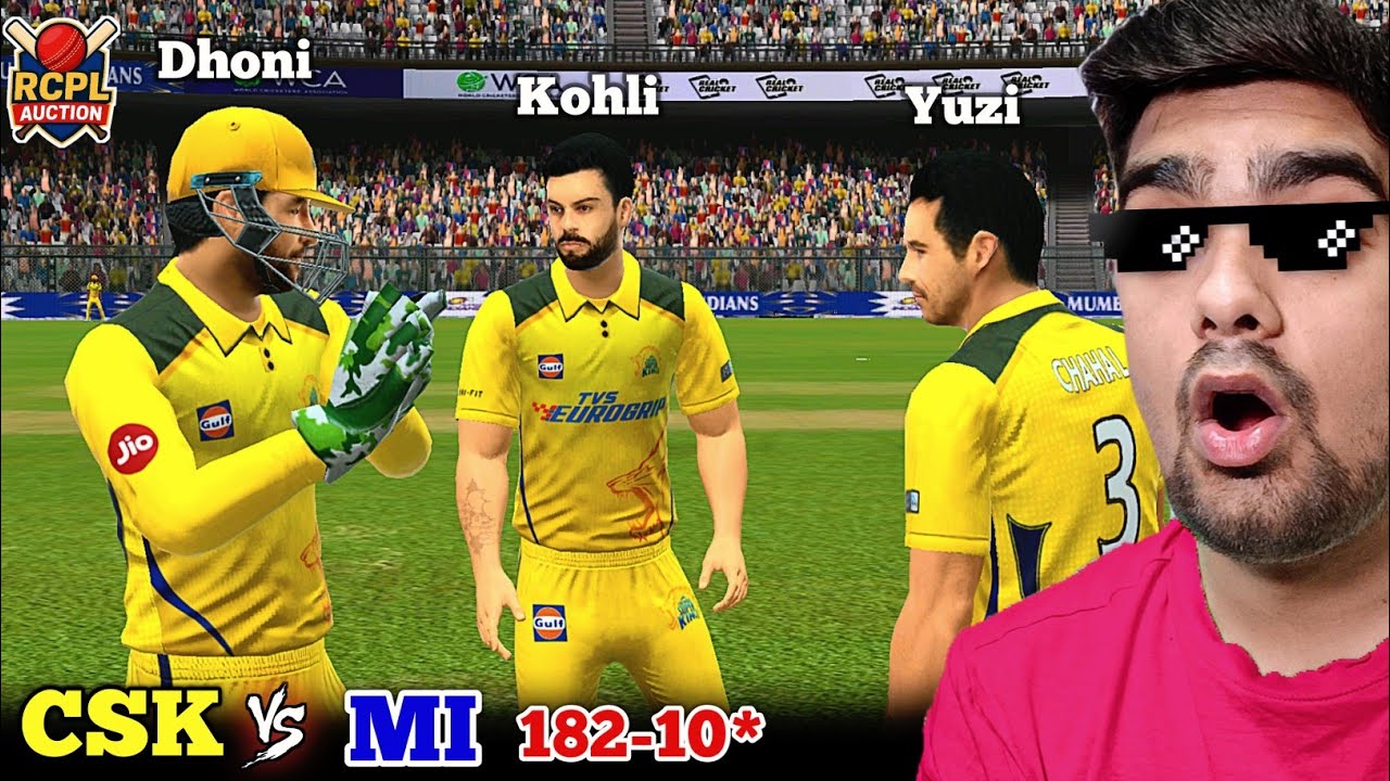 MI *ALL-OUT* Vs CSK RCPL Auction RC Swipe (Expert Mode)