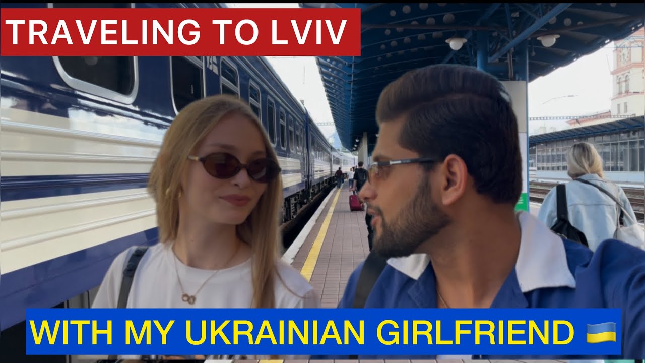 Indian Boy’s Train Journey to Lviv with Ukrainian Girlfriend 🇮🇳❤️🇺🇦