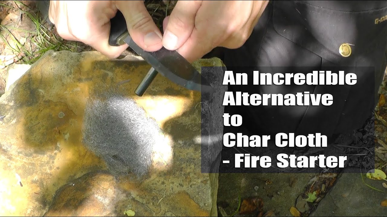 An Incredible Alternative to Char Cloth - Fire Starter