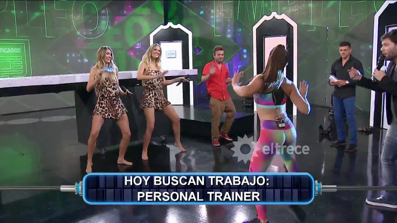 Se ofrecía trabajo para un gimnasio y le enseñaron Zumba a un patadura
