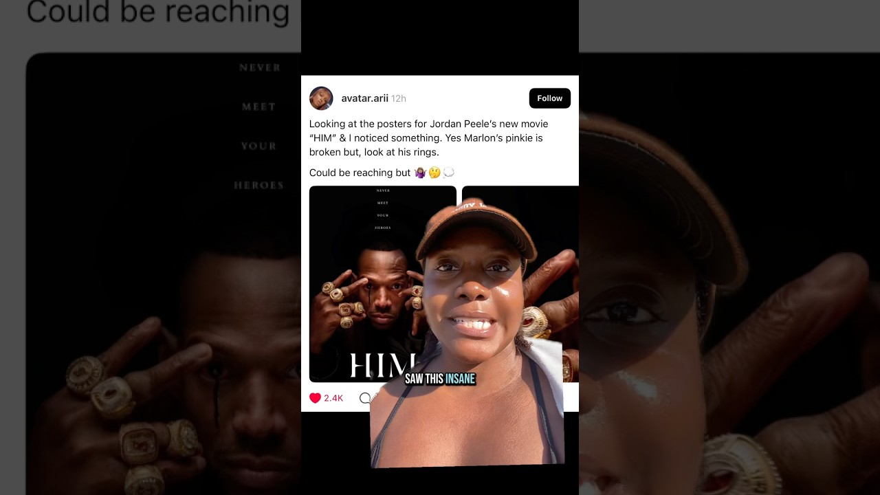 INSANE Theory on Jordan Peele&rsquo;s &ldquo;Him&rdquo; with Marlon Wayans & Tyriq Withers! #horrormovie #jordanpeele