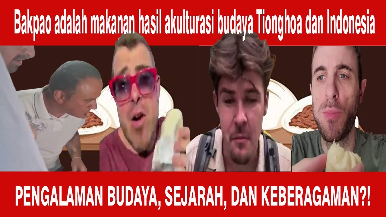 Reaksi Bule Nemu Bakpao Gerobakan di Jakarta  KAGET SAMA RASANYA🔥🌶
